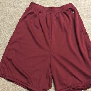 Red Champion Gym Shorts